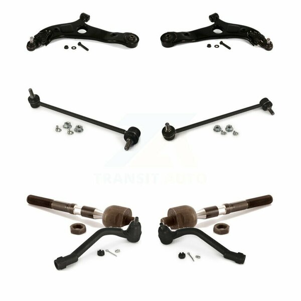 Top Quality Front Suspension Control Arm Ball Joint Tie Rod End Link Kit 8Pc For Hyundai Sonata Kia K72-100686